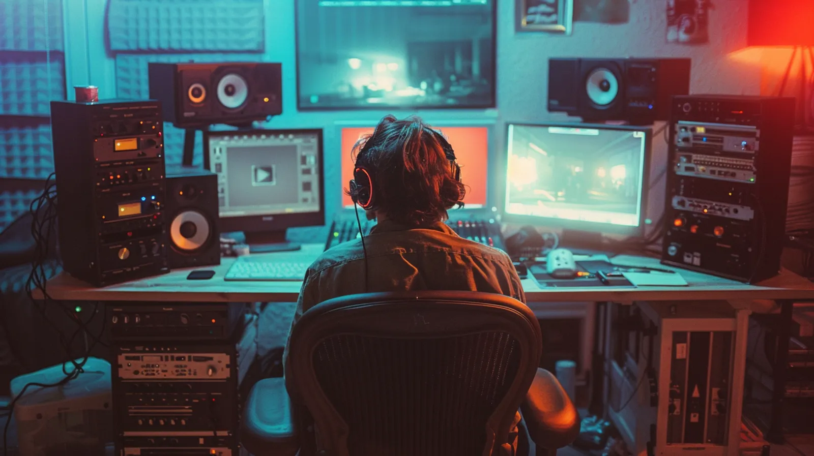 Cover graphic for a guide to free video editing software for filmmakers